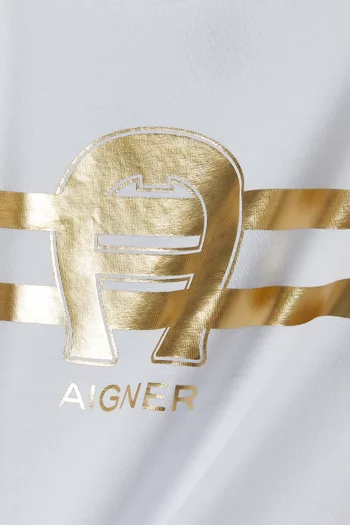 Logo T-shirt in Cotton