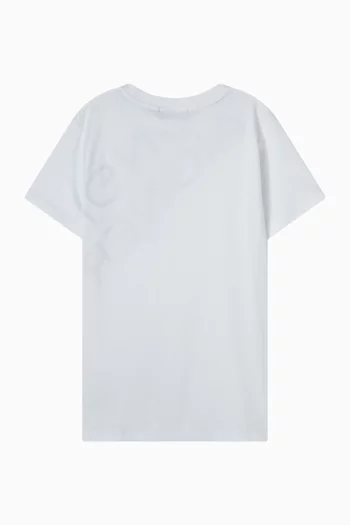 Logo-print T-shirt in Cotton