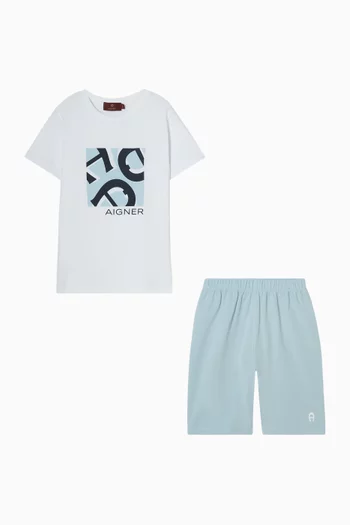 Sleepwear Set in Cotton