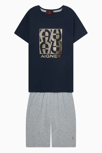 Sleepwear Set in Cotton