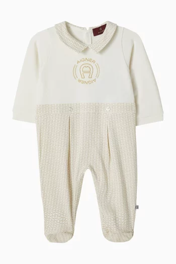 Logo Pyjama in Pima Cotton