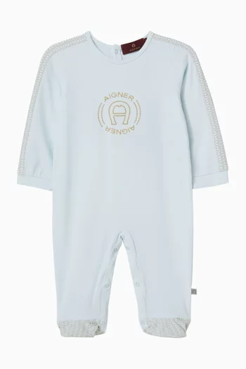 Logo Pyjama in Cotton
