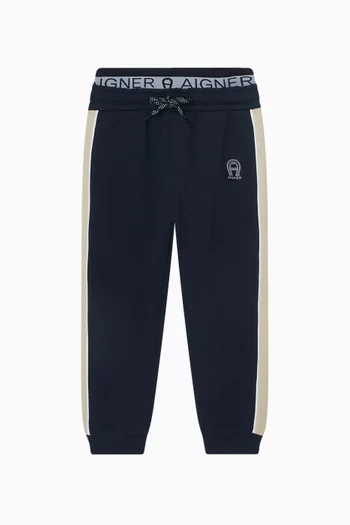 Logo Sweatpants in Cotton