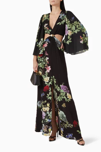 Georgiana Maxi Dress in Viscose