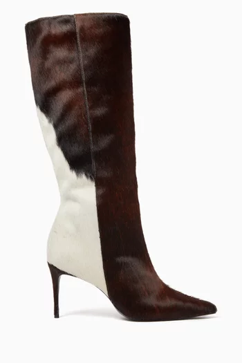 Ember 80 Boots in Pony Hair
