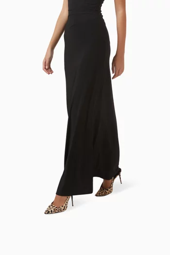 Branca 100 Slingback Pumps in Satin