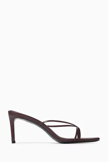 Gem 65 Slipper Mules in Leather