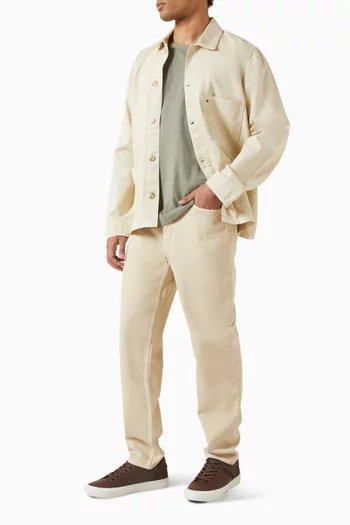 تي شيرت بشعار الماركة قطن