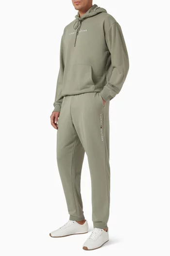 بنطال رياضي للبيت بشعار الماركة الشهير مزيج قطن