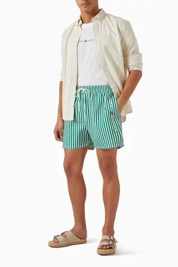 Printed Medium Swim Shorts