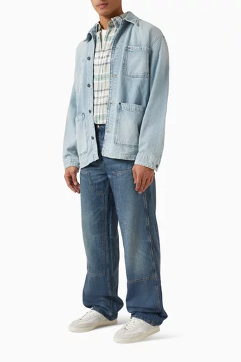 Relaxed Chore Jacket in Denim