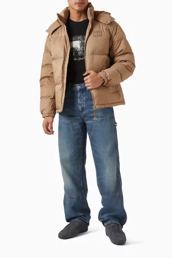 جاكيت ألاسكا منفوخ مقاوم للماء قماش مقاوم للتمزق 