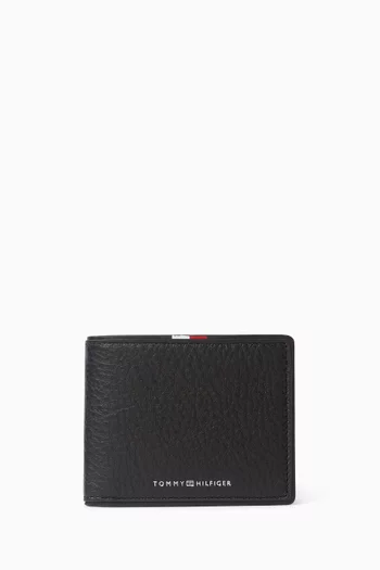 Corporate Credit Card Bifold Wallet in Leather