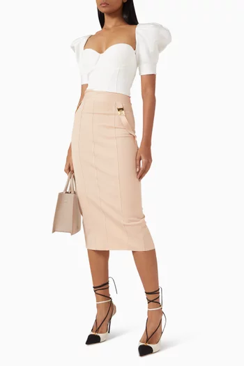 Structured Pencil Skirt