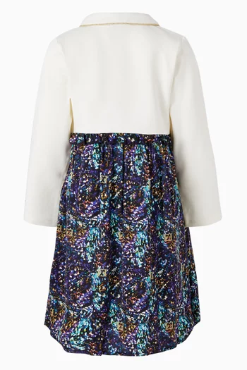 Logo Midi Dress