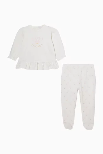 Logo Top & Leggings Set