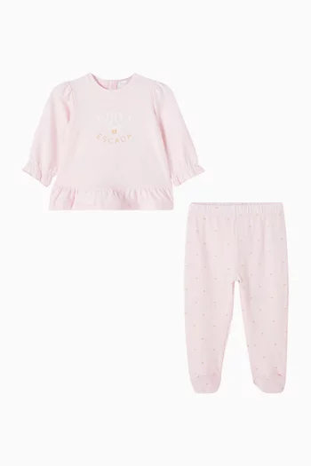 Logo Top & Leggings Set