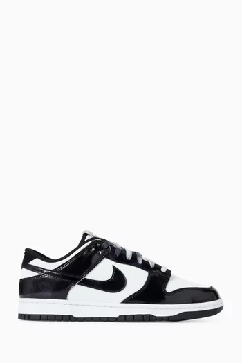 Dunk Low Panda Sneakers in Leather
