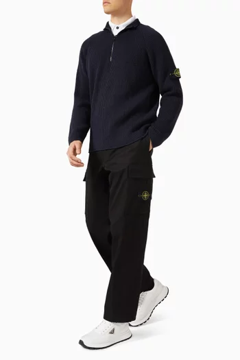 Turtleneck Sweater in Wool Knit