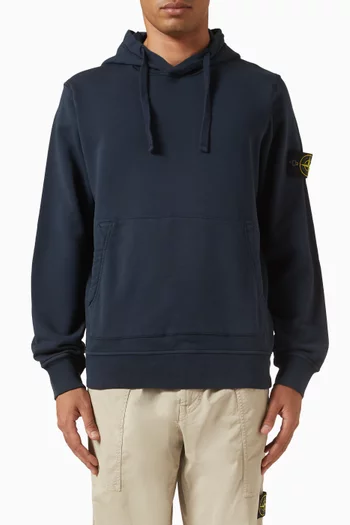 Hoodie in Organic Cotton Fleece