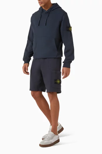 Bermuda Shorts in Organic Cotton Fleece