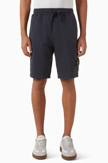 Bermuda Shorts in Organic Cotton Fleece