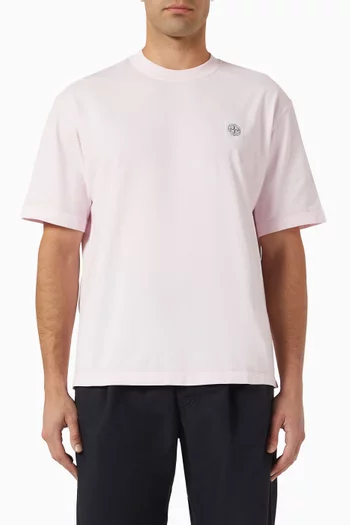 Logo Patch T-shirt in Cotton