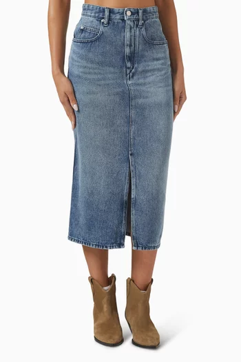 Tilauria Skirt in Denim