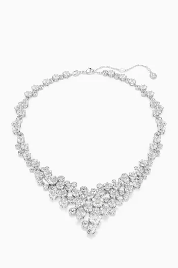 Constella Necklace in Rhodium-plated Metal