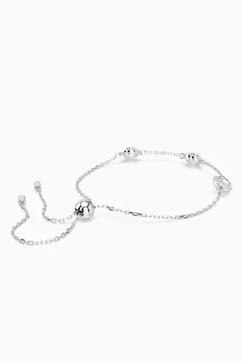 Una Angelic Bracelet in Rhodium-plated Metal