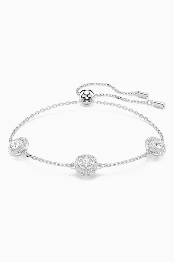 Una Angelic Bracelet in Rhodium-plated Metal