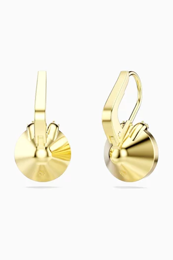 Bella Drop Earrings in Gold-plated Metal