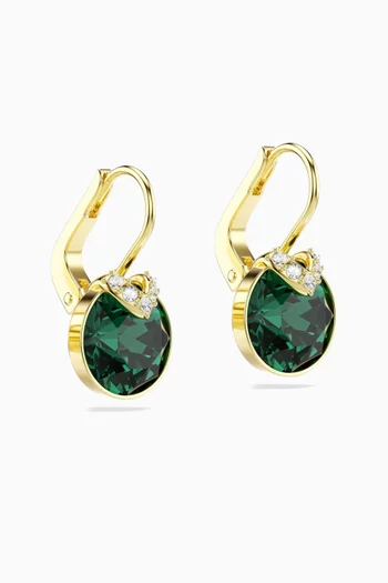 Bella Drop Earrings in Gold-plated Metal