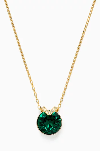 Bella V Pendant Necklace in Gold-plated Metal