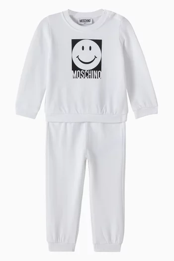 Tracksuit Set in Fleece Cotton