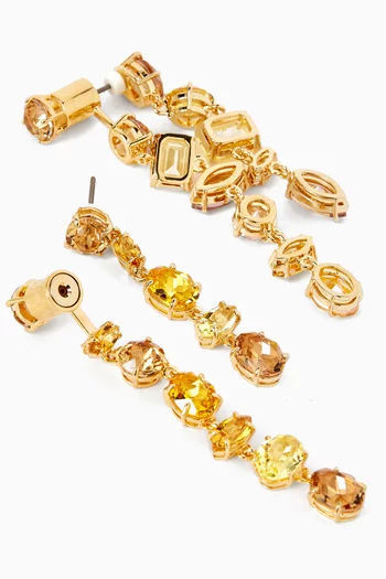 Gema Earrings in Gold-plated Metal