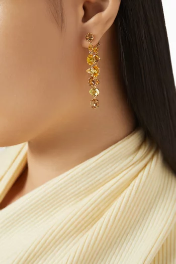 Gema Earrings in Gold-plated Metal