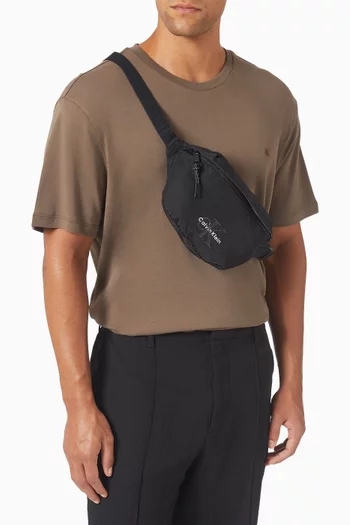 Logo Monogram Waistbag in Nylon