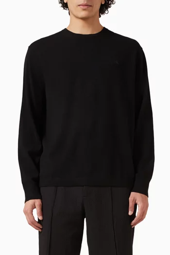 Crewneck Sweater in Merino-wool