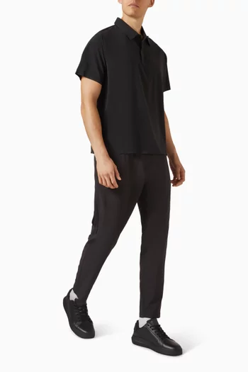 Woven Logo Pants