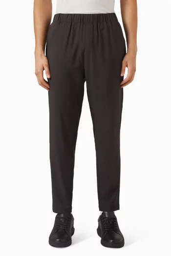 Woven Logo Pants