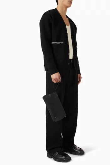 Eiffel Wash Bag in Vegan Leather