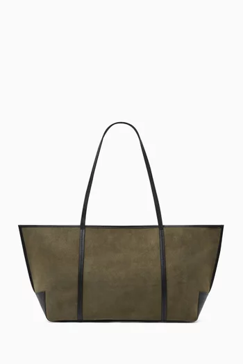 Bateau Tote in Suede