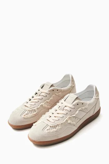 TB.490 Crochet Ruffle Sneakers in Suede