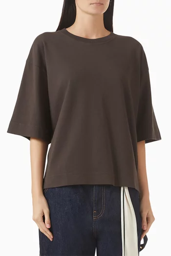 Smith Crewneck T-shirt in Cotton Jersey