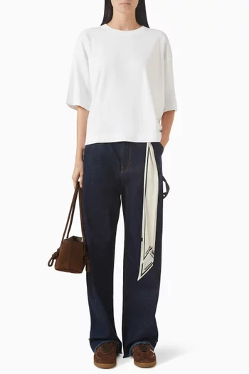 Smith Crewneck T-shirt in Cotton Jersey