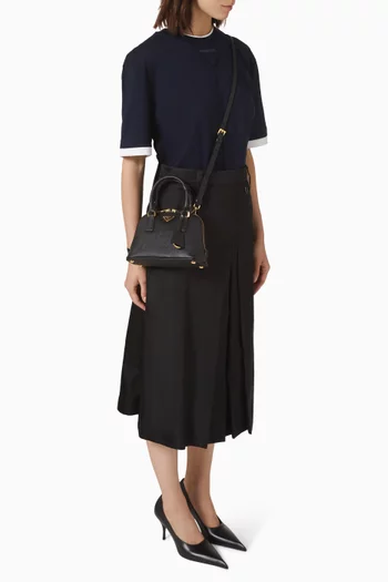 Mini Promenade Bag in Saffiano Leather