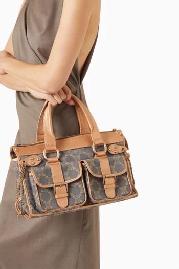 Macadam Shoulder Bag in Denim