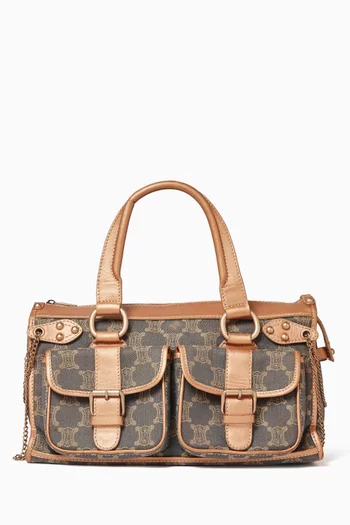 Macadam Shoulder Bag in Denim