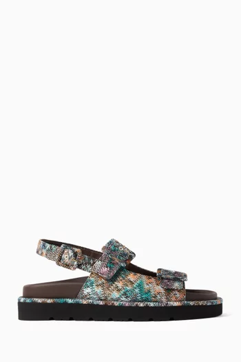 Mia Fabric Sandals